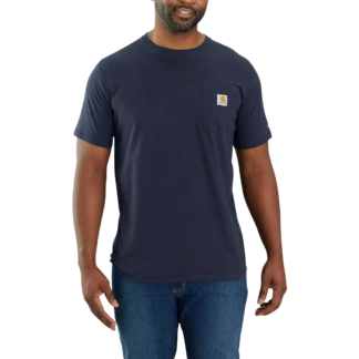 Carhartt Force Relaxed T-shirt Navy | Rue Des Mille