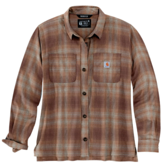 Carhartt Midweight Flanell Pink Dam | Rue Des Mille