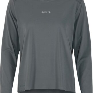 Craft Hypervent Longsleeve W Dam Mörkgrå L | Långärmad T-shirt