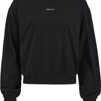 Craft Hypervent Wind Top W Dam Svart XL | Långärmad T-shirt