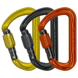 DMM Shadow Screwgate Colour Lime/Grey/Orange - 3-Pack