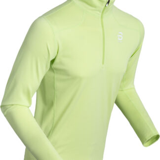 Dahlie Half Zip Athlete 2.0 M Herr Grön L | Mellanlager Tröja