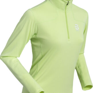 Dahlie Half Zip Athlete 2.0 W Dam Grön XS | Mellanlager Tröja