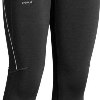 Dahlie Tights Tech Wool M Herr Svart L | Löpartights