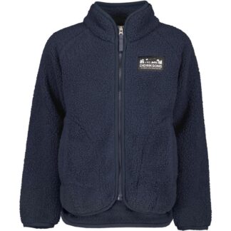 Didriksons Gibbs Kids' Full-Zip Navy - 110 cl