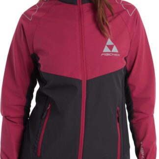 Fischer Mora Speed Jacket W Dam Rosa L | Längdskidjacka