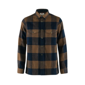 Fjällräven Canada Skjorta Chestnut/ Dark Navy | Rue Des Mille