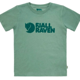 Fjällräven Kids Logo T-shirt Patina Green | Rue Des Mille