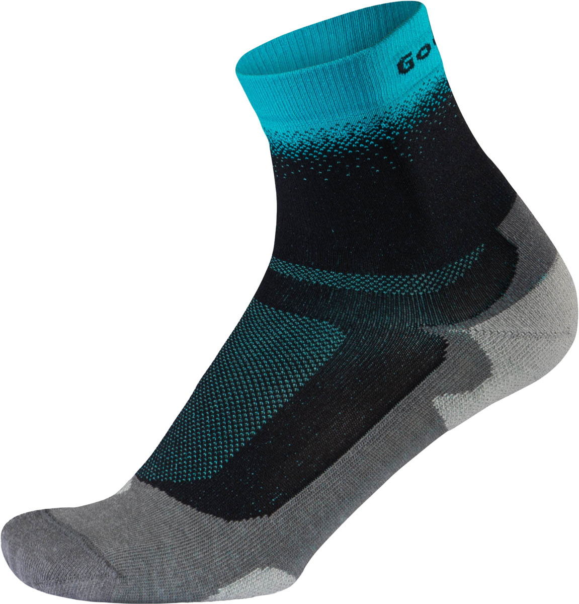Gococo Light Sport High Socks U Svart 35/38 | Löparstrumpor