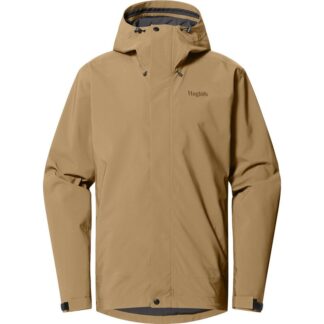 Haglöfs Breeze Proof Jacket Men Oak Brown - S