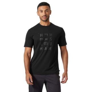Helly Hansen Skog Graphic T-Shirt Black - S