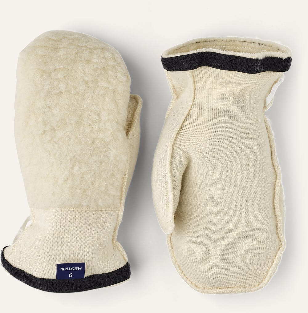 Hestra Heli Ski Wool Liner Mitt | Rue Des Mille