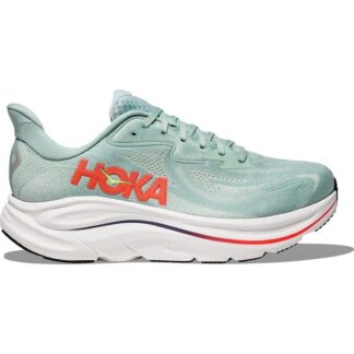 Hoka M Clifton 10 Wide Sage/Neon Flame - 41 1/3