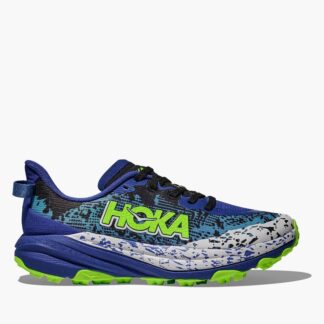Hoka Y Speedgoat 6 Youth Night Sky / Neon Lime - 36