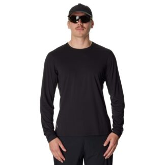 Houdini M's Pace Air LS Tee True Black - S