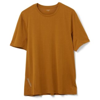 Houdini M's Pace Air Tee Greenish Gold - S