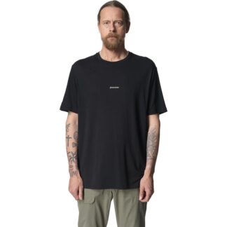 Houdini M's Tree Message Tee True Black / Houdini - S