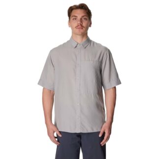 Houdini M's Tree Shortsleeve Shirt Cloudy Gray - S