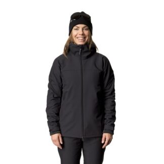 Houdini Pace Softshell Jacket Women True Black - XS
