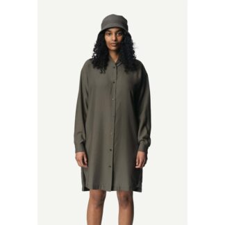 Houdini Tree Dress Women Dawn Green - XS