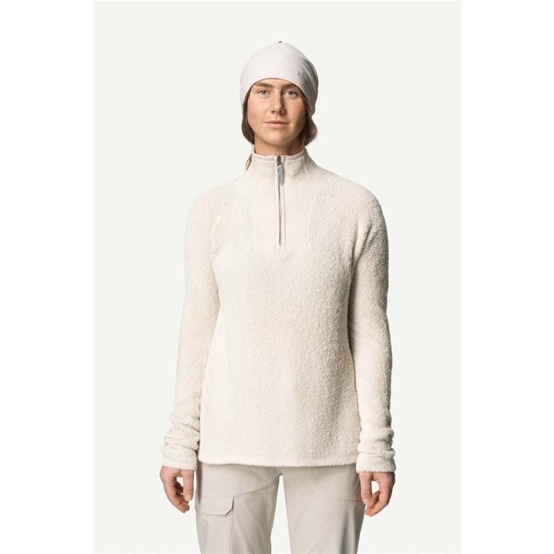Houdini W's Lykan Half Zip Foggy Mountain - XS