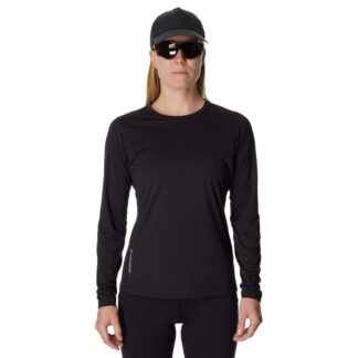 Houdini W's Pace Air LS Tee True Black - XS