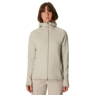 Houdini W's Power Up Houdi Greenish Gray - XS