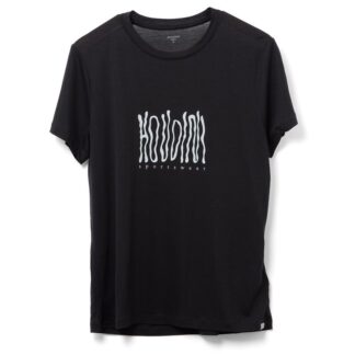 Houdini W's Tree Message Tee True Black / Wave - XS