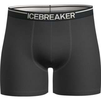 Icebreaker M Merino 150 Anatomica Boxers Jet Hthr - XS