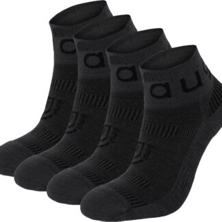 Johaug Advance Tech-Wool Ankle Socks 2-pack W Dam Svart 36/38 | Löparstrumpor