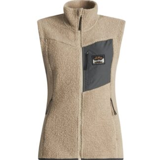 Lundhags Flok Wool Pile Vest W Sand - XS
