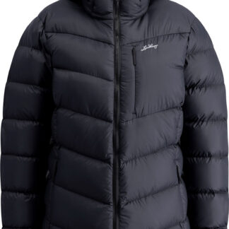 Lundhags Fulu Down Hooded Jacket W Dam Svart L | Vandringsjacka