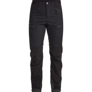 Lundhags Makke High Waist Curved Pants W Short Black - 36S