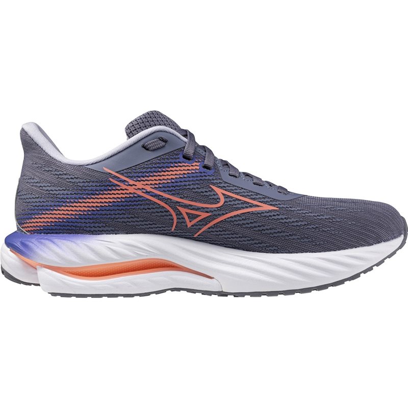 Mizuno Wave Inspire 21 W Blue Granite/Striking Coral/Iris Bl - 37