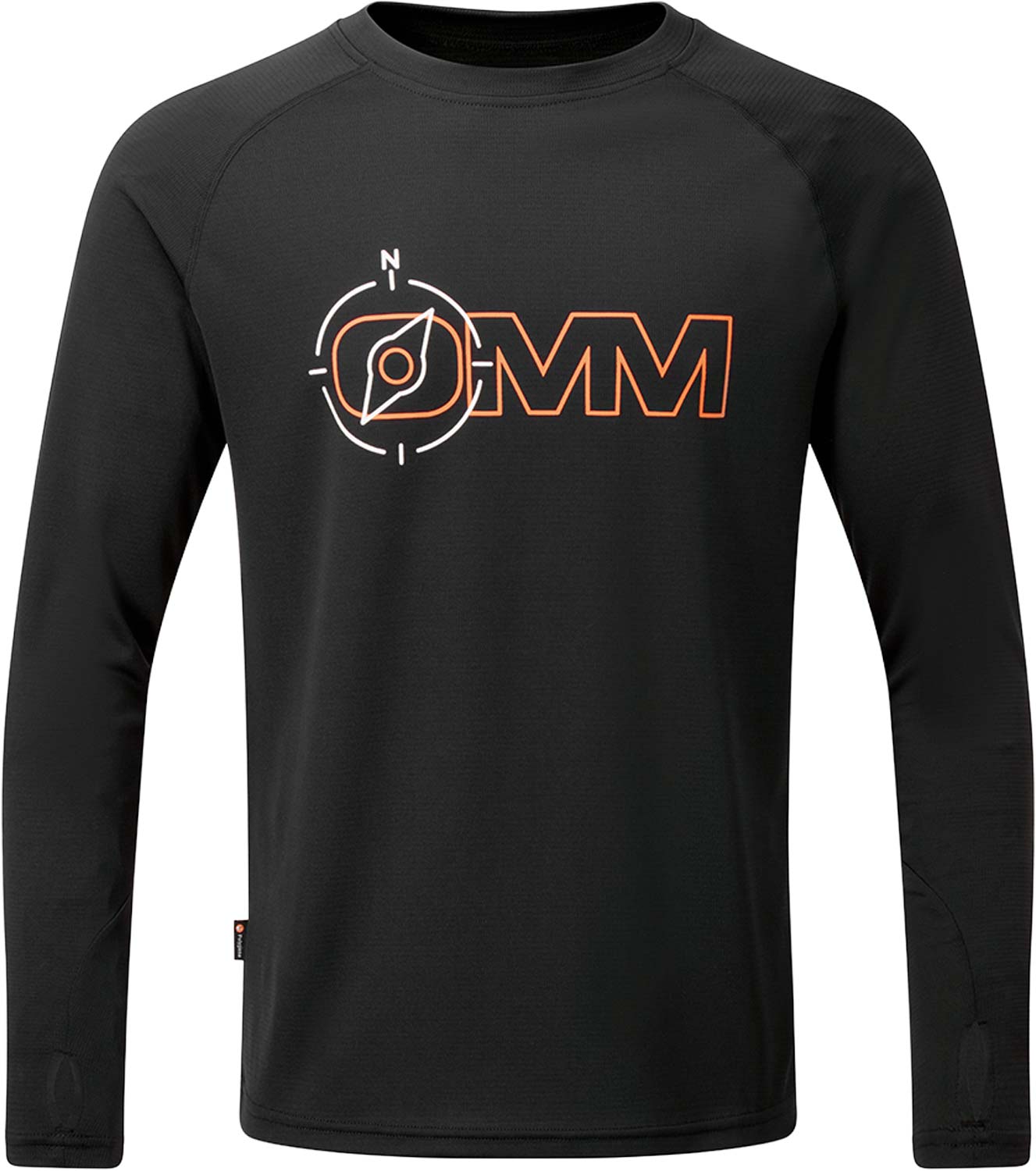 OMM Bearing Tee LS M Herr Svart L | Långärmad T-shirt