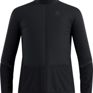 Odlo Essential Insulator Hybrid Jacket M Herr Svart M | Löparjacka