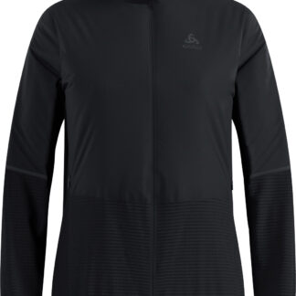 Odlo Essential Insulator Hybrid Jacket W Dam Svart M | Löparjacka
