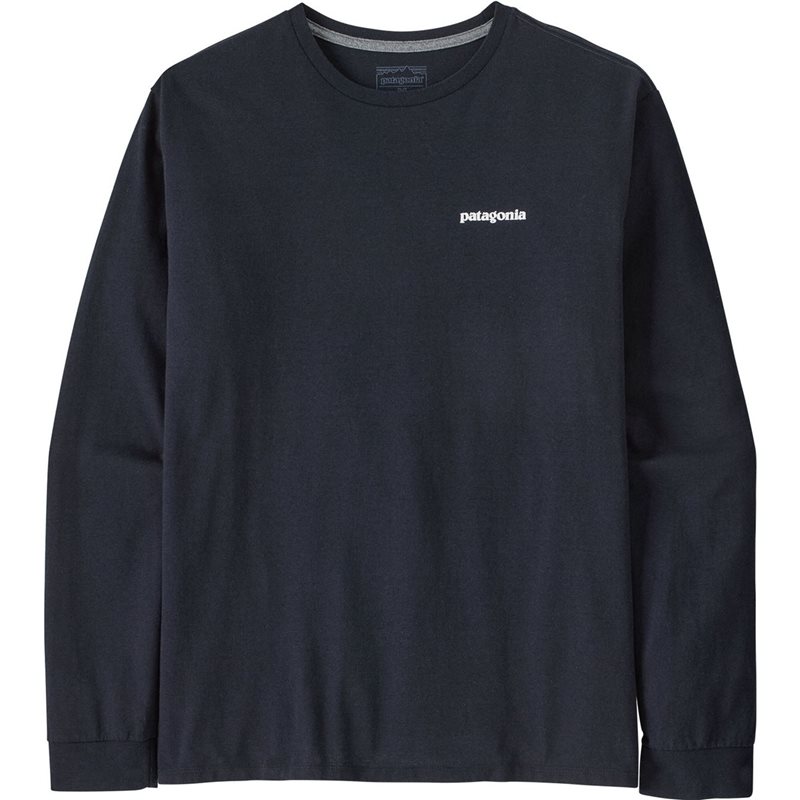 Patagonia M's L/S P-6 Logo Responsibili-Tee New Navy - XS