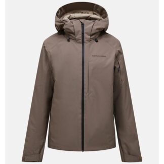 Peak Performance M Maroon Insulated Jacket Terrain Tan - 2XL