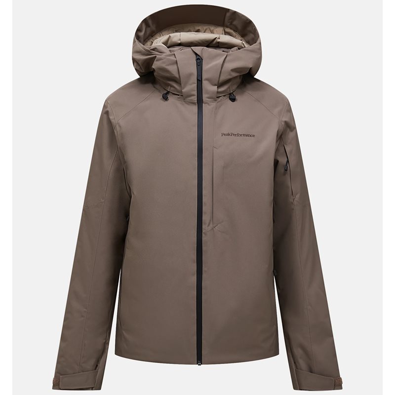 Peak Performance M Maroon Insulated Jacket Terrain Tan - 2XL