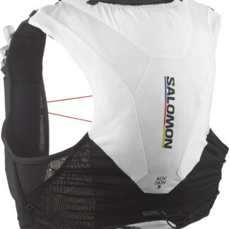 Salomon ADV Skin 5 Vest Race Flag Vit XS | Vätskeryggsäck
