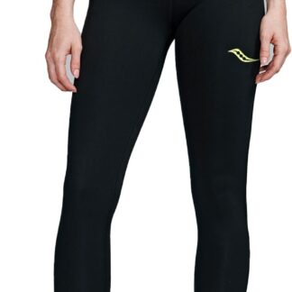 Saucony Elite Tight W Dam Svart L | Löpartights