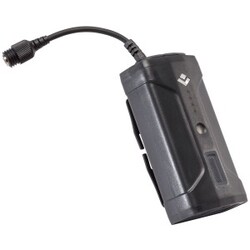 Svart Diamond Icon Uppladdningsbart Batteri