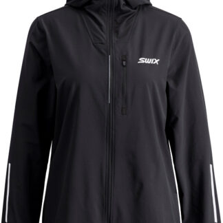 Swix 5K Jacket W Dam Svart L | Löparjacka