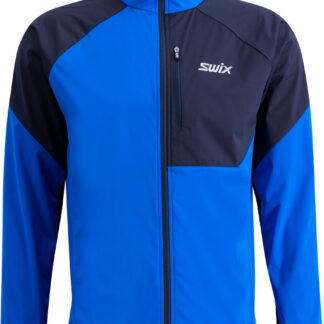 Swix Focus Wind Jacket M Herr Blå XXL | Längdskidjacka