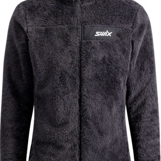 Swix Infinity Pile Midlayer Full Zip M Herr Mörkgrå L | Mellanlager Tröja