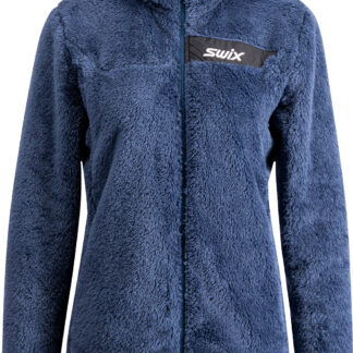 Swix Infinity Pile Midlayer Full Zip W Dam Blå L | Mellanlager Tröja