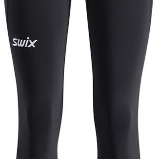 Swix Pace High Waist Tights W Dam Svart L | Löpartights