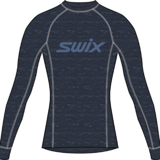 Swix RaceX Merino LS M Herr Blå M | Underställ Tröja