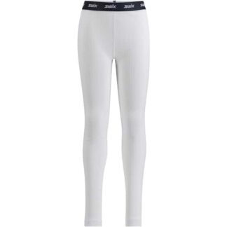 Swix Racex Classic Pants Jr Bright White/ Dark Navy - 116 cl
